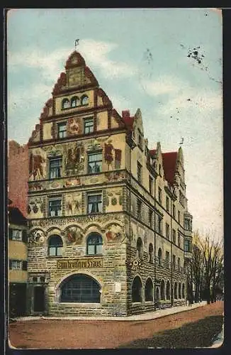 AK Konstanz i. Bad., Hotel-Restaurant Deutsches Haus, Inh. Ernst Grüner