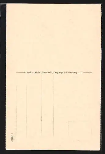 AK Creglingen, Herrgottskirche mit Tetzelkanzel