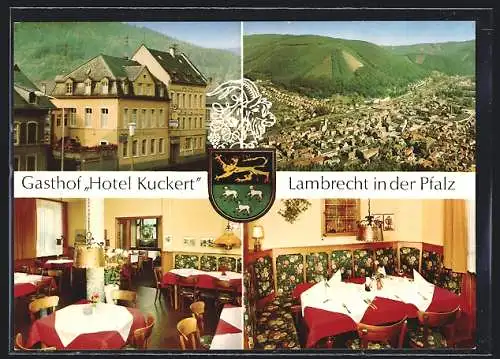 AK Lambrecht /Pfalz, Gasthof Hotel Kuckert, Hauptstrasse 51