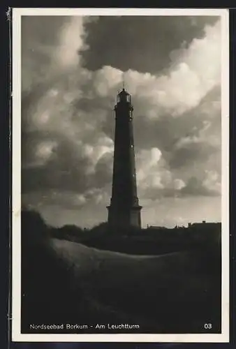 AK Borkum, Partie am Leuchtturm