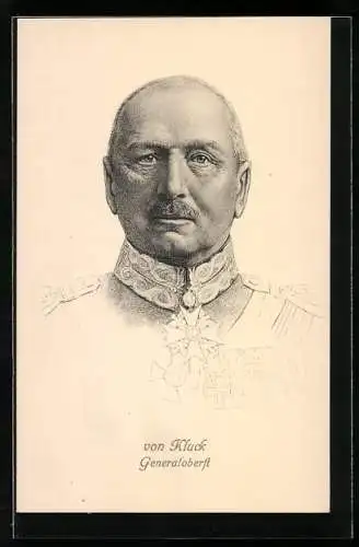 AK Heerführer Generalobest von Kluck