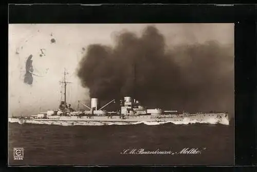 AK SM Panzerkreuzer Moltke