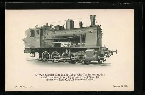 AK Hanomag Dampflok, Lokomotive Nr.: 87