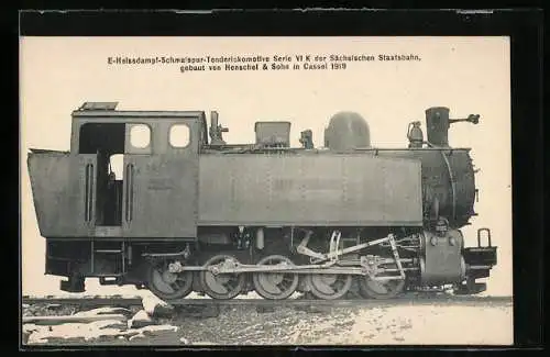 AK Tenderlokomotive Serie VI K der Sächsischen Staatsbahn