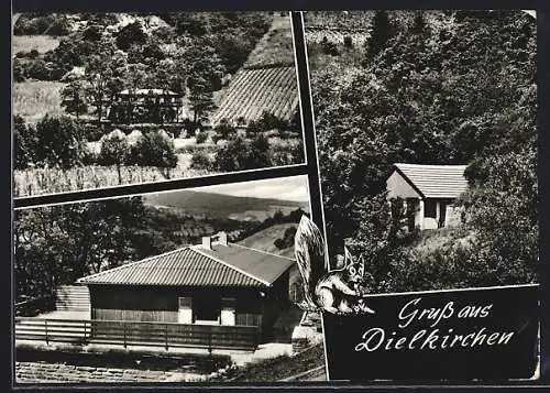 AK Dielkirchen /Pfalz, Ferienhäuser Familie Lichtenberger