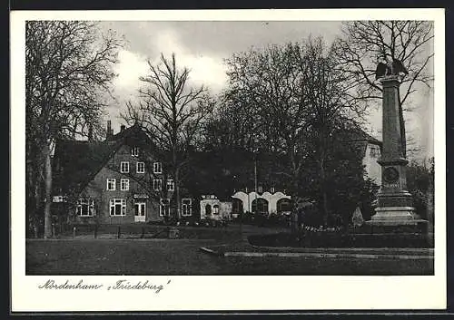 AK Nordenham, Friedeburg und Denkmal