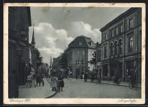 AK Oldenburg i. Old., In der Langestrasse