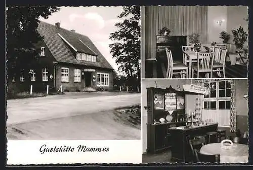 AK Lehe /Ems, Gasthaus Rudolf Mammes mit Klubzimmer