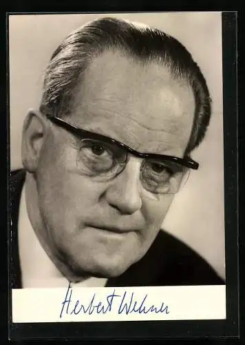 AK Herbert Wehner, MdB, Stellvertretender Vorsitzender der SPD