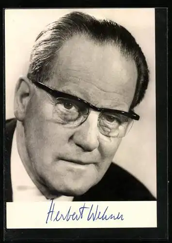 AK Herbert Wehner, MdB, Stellvertretender Vorsitzender der SPD