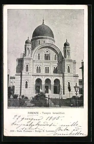 AK Firenze, Tempio Israelitico