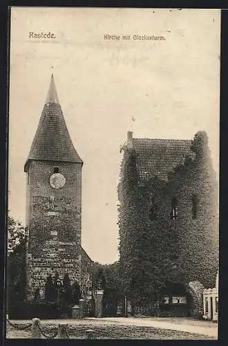 AK Rastede, Kirche mit Glockenturm