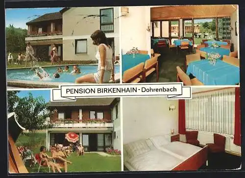 AK Witzenhausen-Dohrenbach, Hotel-Pension Birkenhain
