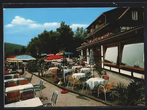 AK Bad Sooden-Allendorf, Berggasthof Ahrenberg im Sonnenschein