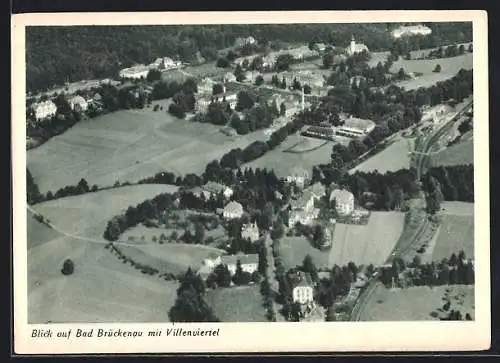 AK Bad Brückenau, Blick auf das Villenviertel