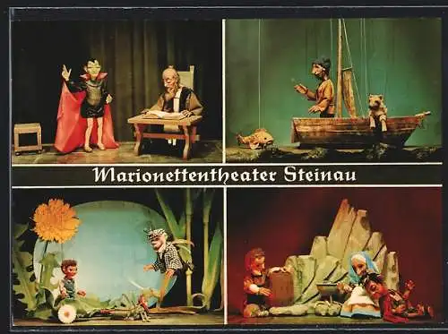 AK Steinau / Strasse, Marionettentheater im Jugendparadies der Brüder Grimm, K. Magersuppe