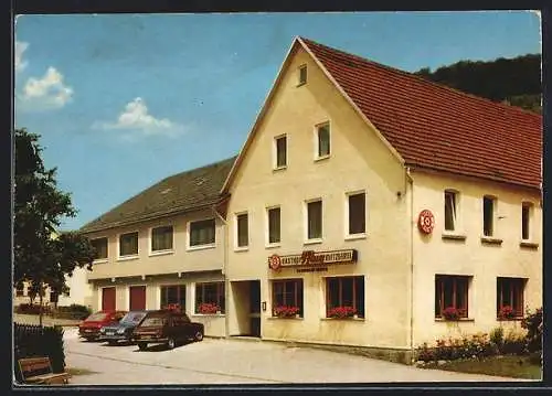 AK Degenfeld /Schwäb. Gmünd, Gasthof u. Pension zum Pflug
