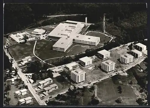 AK Ruit /Esslingen, Paracelsus Krankenhaus vom Flugzeug aus
