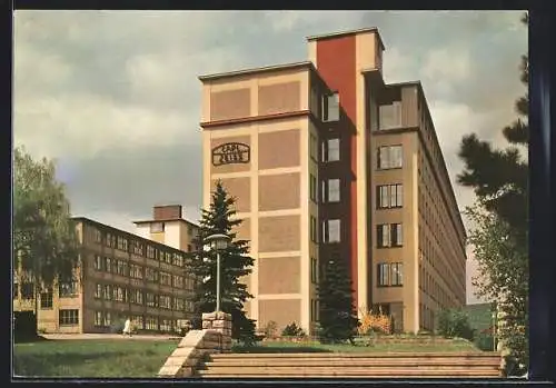 AK Oberkochen, Geschäftsgebäude von Carl Zeiss