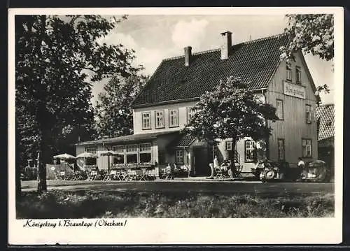 AK Braunlage, Gaststätte Königskrug, Inh. Elise Knoth