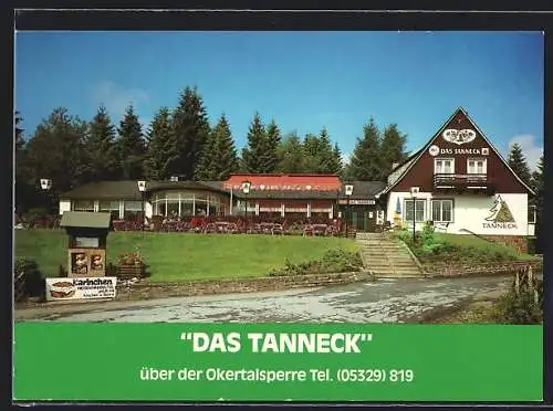AK Schulenberg /Harz, Restaurant-Hotel Das Tanneck über der Okertalsperre