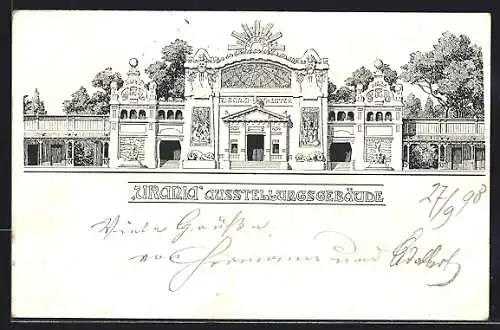 Lithographie Wien, Urania Ausstellungsgebäude