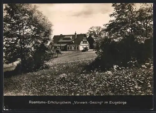 AK Altenberg im Erzgebirge, Reemtsma-Erholungsheim Vorwerk-Geising