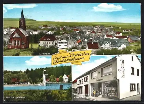 AK Euskirchen-Kirchheim, Geschäft Heinrich Wiskirchen, Steinbachtalsperre