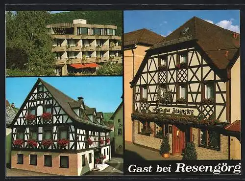 AK Ebermannstadt /Fränkische Schweiz, Hotel und Gasthof Resengörg