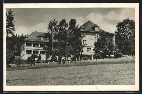 AK Bad Elster, Kurheim Reichsbahn