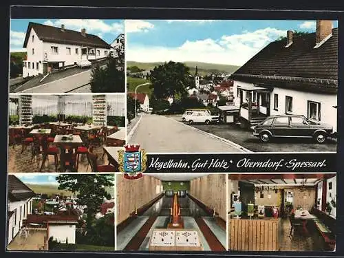 AK Jossgrund-Oberndorf, Gasthaus-Pension Keglerheim Gut Holz