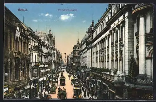 AK Berlin, Friedrichstrasse, Ecke Leipziger Strasse