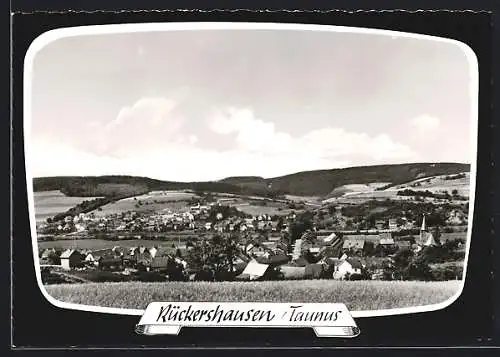 AK Rückershausen /Taunus, Gesamtansicht vom Hügel aus