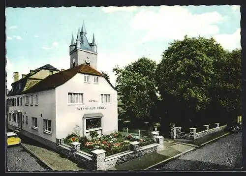 AK Rauenthal /Rheingau, Das Hotel-Weinhaus Engel