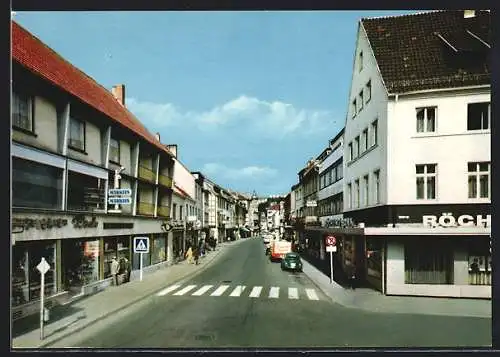 AK Zweibrücken /Rheinpfalz, Blick in die Hauptstrasse