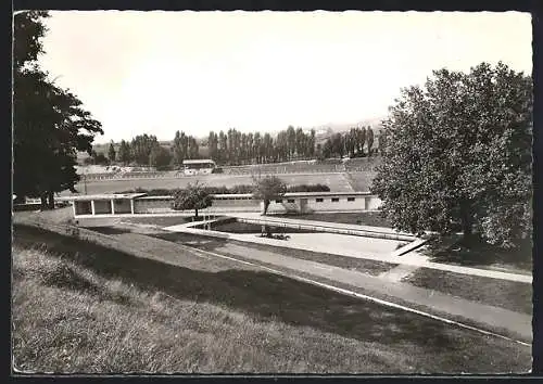 AK Völklingen /Saar, Schwimmbad und Stadion