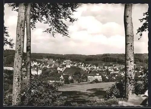 AK Friedrichsthal /Saar, Teilansicht vom Hügel aus