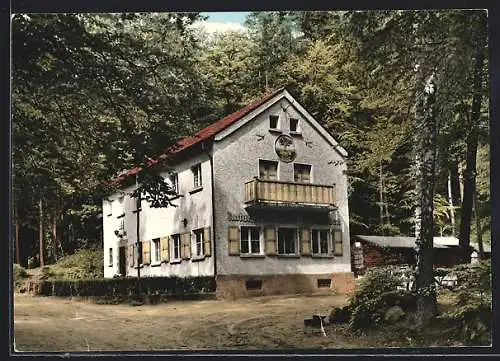 AK Edenkoben, Blick auf das Naturfreundehaus