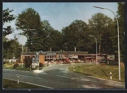 AK Rieden / Hausen, Autobahn-Raststätte Riedener Wald-Ostseite