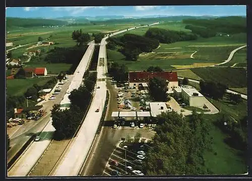 AK Pfaffenhofen / Ilm, Autobahn-Raststätte u. Motel In der Holledau