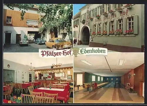 AK Edenkoben /Pfalz, Hotel und Restaurant Pfälzer-Hof