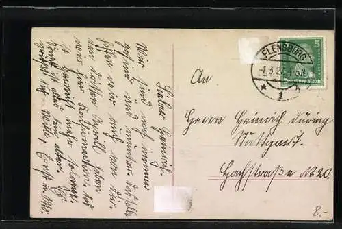 AK SMS Posen in Fahrt