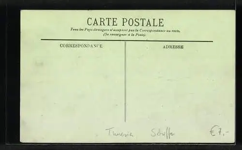 AK Courrier Postal Félix-Touache