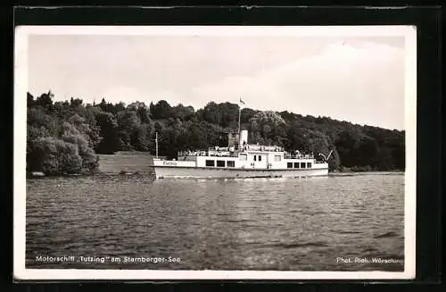 AK Starnberg, Motorschiff Tutzing am Starnberger See