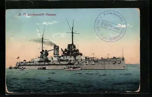 AK SM Linienschiff Nassau
