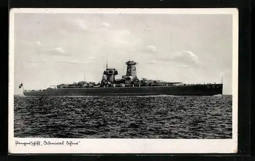 AK Panzerschiff Admiral Scheer