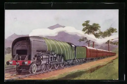 AK Scotch Express LNER, High pressure 4-cylinder compound Locomotive