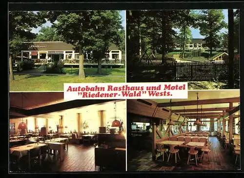 AK Rieden, Autobahn-Rasthaus und Motel Riedener Wald