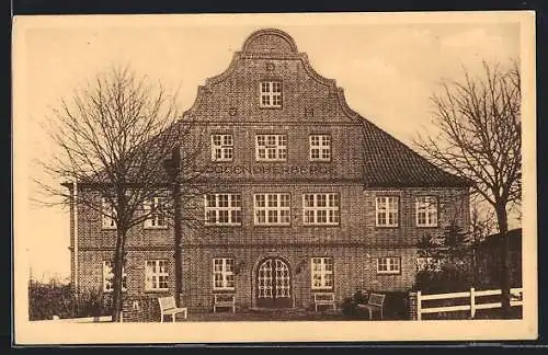 AK Plön, Frontalansicht der Jugendherberge