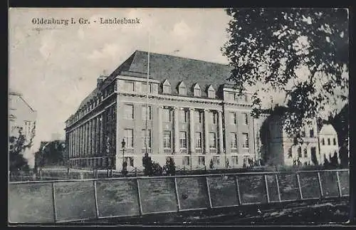 AK Oldenburg i. Gr., Partie an der Landesbank